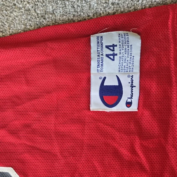 Champion Retro Michael Jordan Chicago Bulls Basketball Jersey Size M 44 - Picture 2 of 6